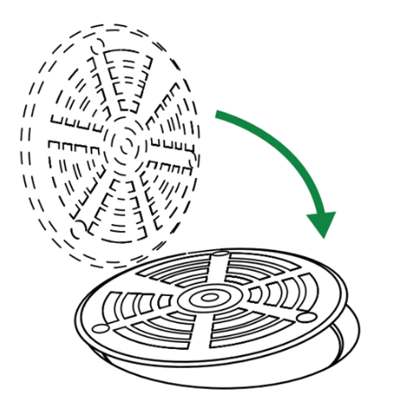 Step 4: close the drain grate