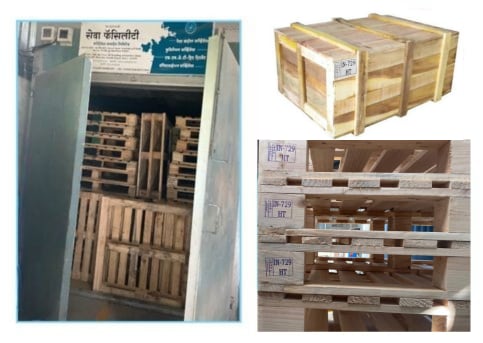 Wooden Pallets FHAT Treatment